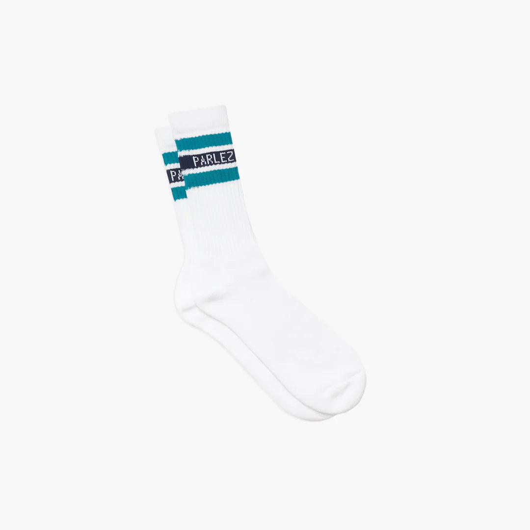 Parlez Block Sock - Light Aqua