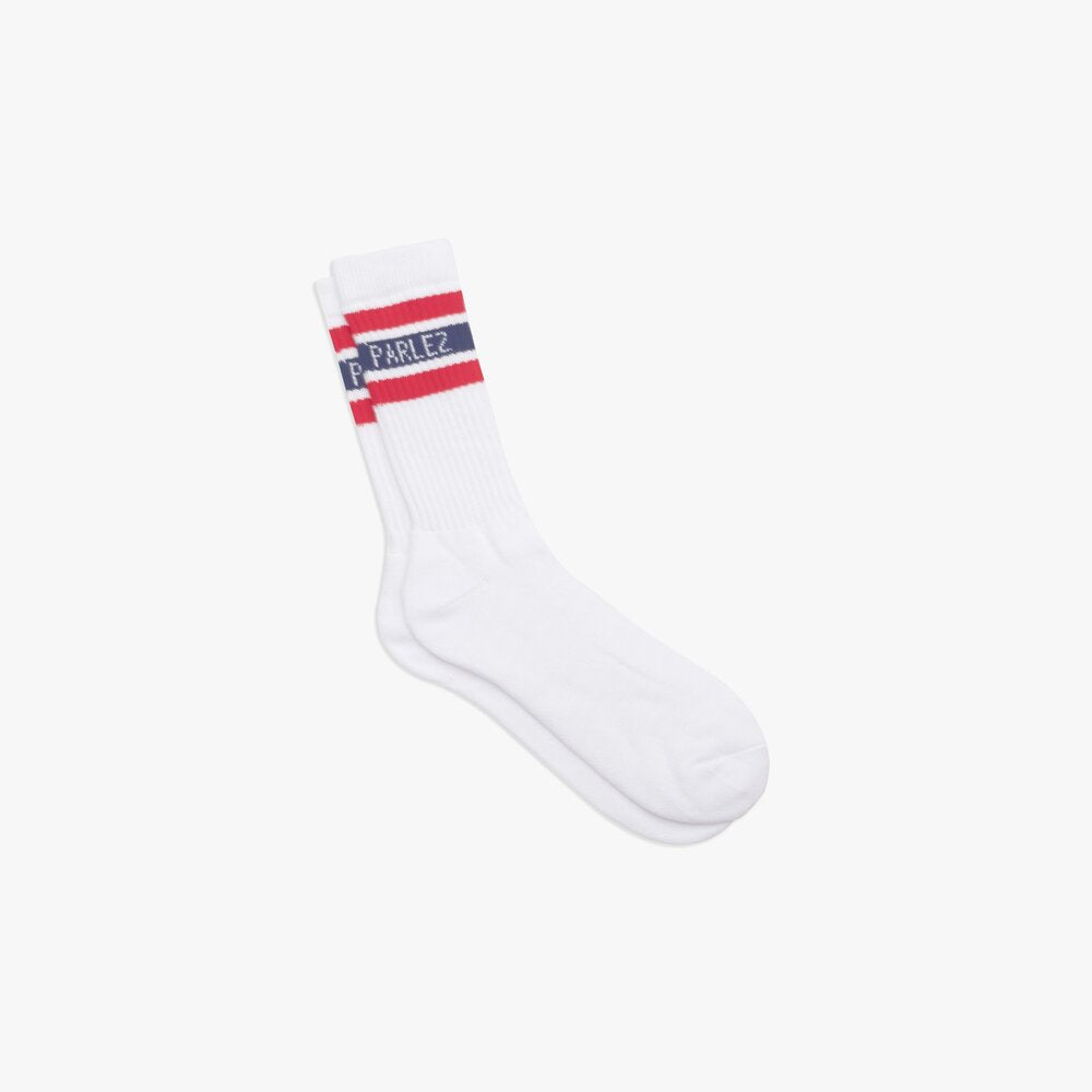 Parlez Block Sock Red / Navy