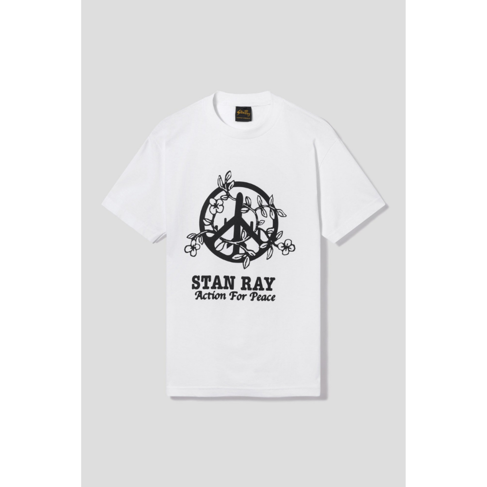 Stan Ray Action 4 Peace T-Shirt White