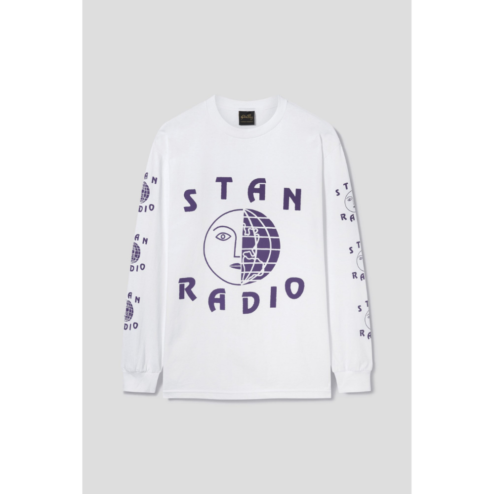 Stan Ray Radio LS T-Shirt White
