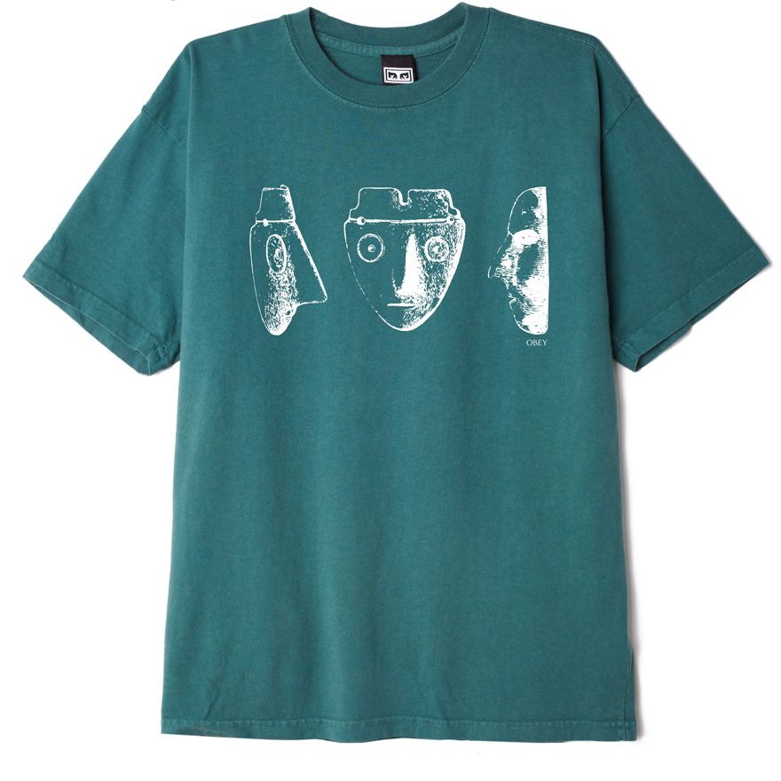 Obey Dawn of Time T-Shirt - Velvet Pine