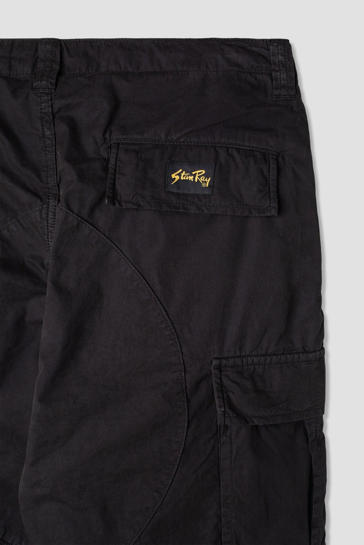 Stan Ray Cargo Pant - Black Poplin