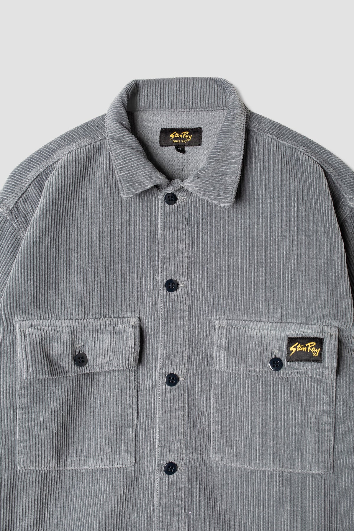 Stan Ray CPO Shirt - Battle Grey Cord