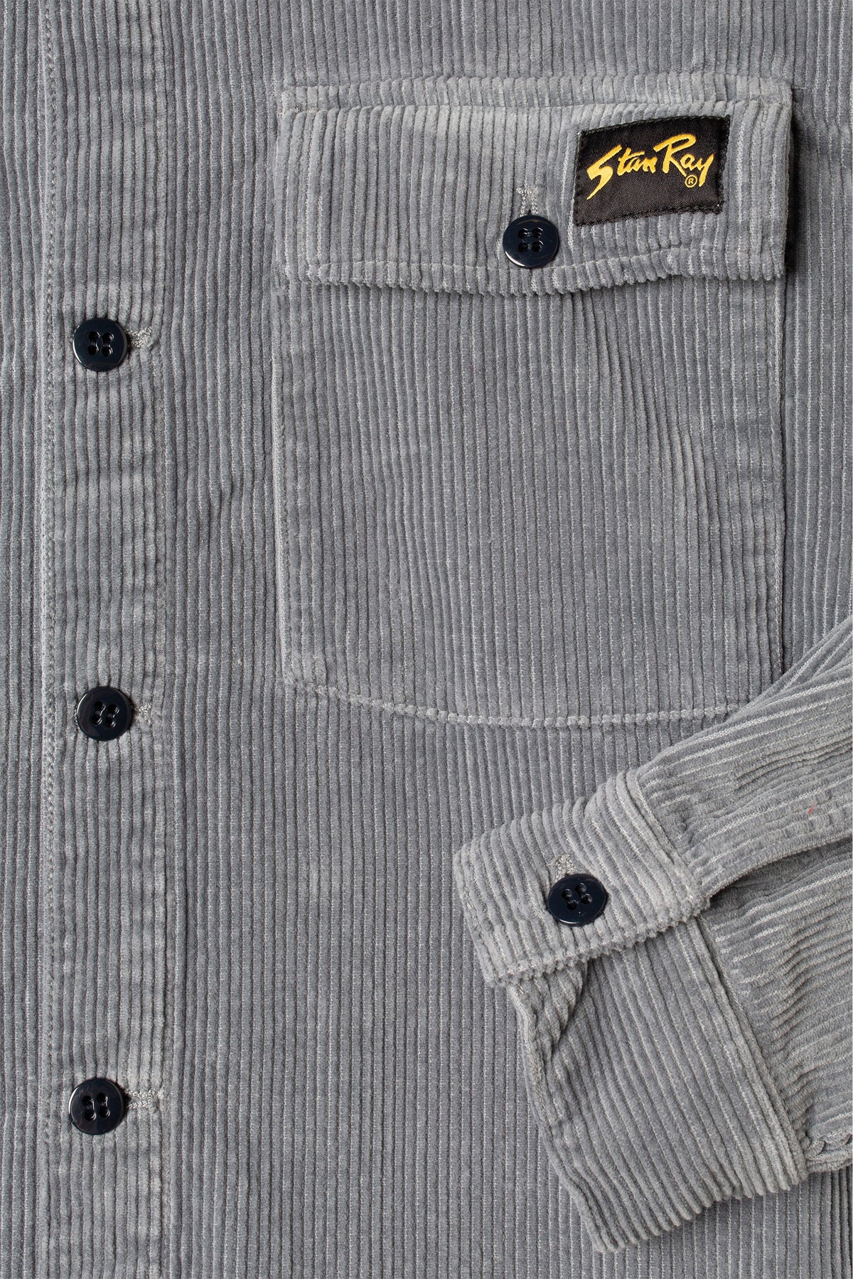 Stan Ray CPO Shirt - Battle Grey Cord