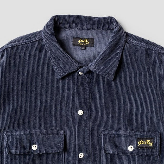 Stan Ray CPO Shirt - Navy Cord