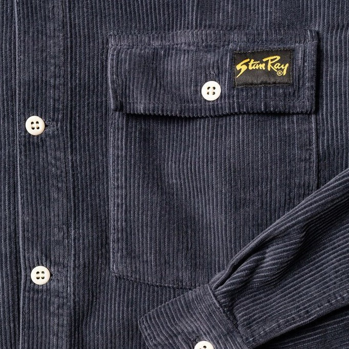 Stan Ray CPO Shirt - Navy Cord