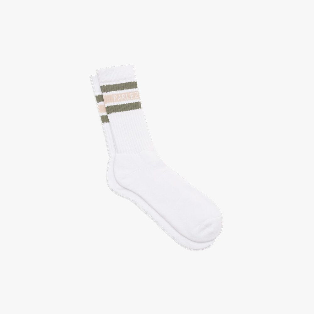 Parlez Block Sock Khaki / Sand