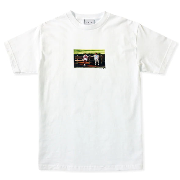 Skateboard Cafe Chocolates T-Shirt - White