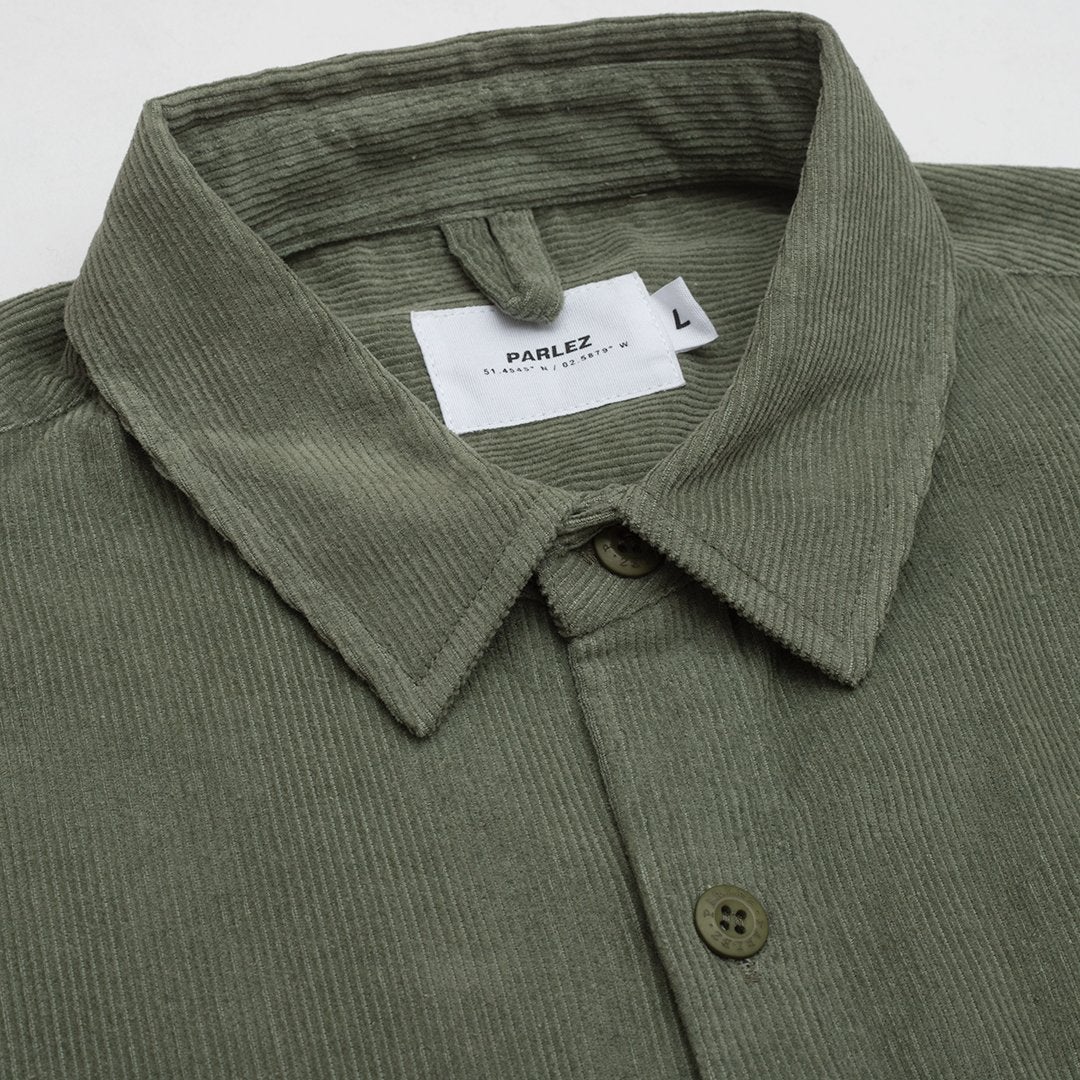 Parlez Club Cord Shirt - Khaki