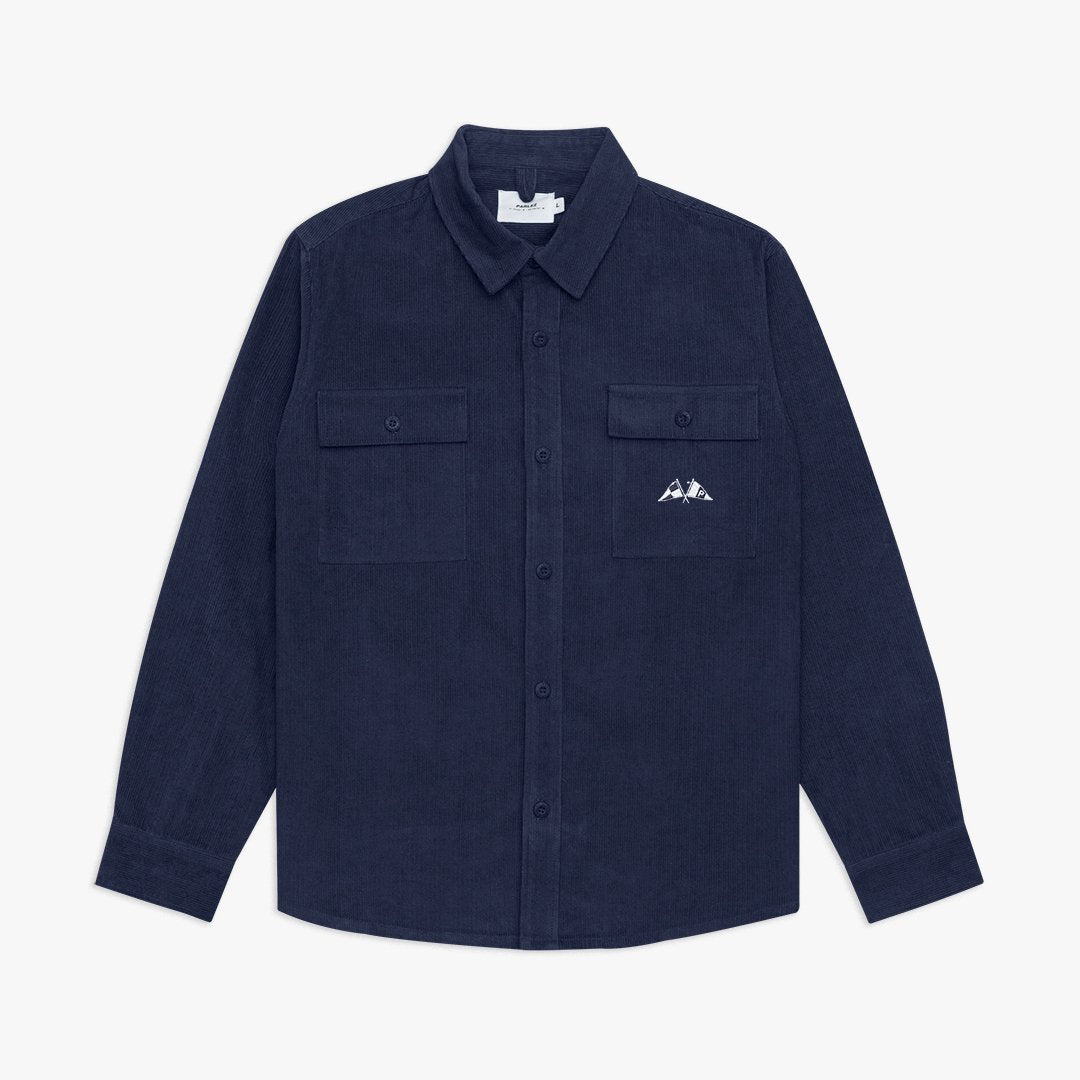 Parlez Club Cord Shirt - Navy