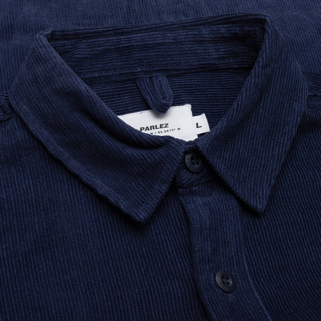 Parlez Club Cord Shirt - Navy