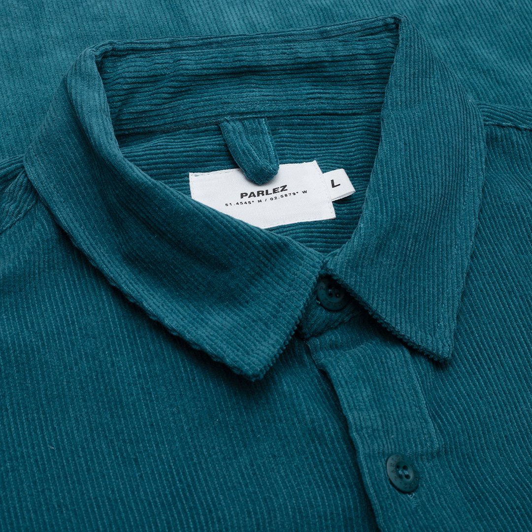 Parlez Club Cord Shirt - Teal
