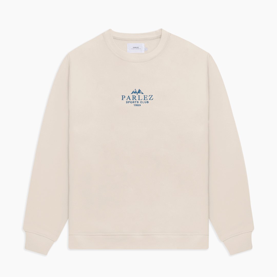 Parlez Sports Club Sweat - Ecru