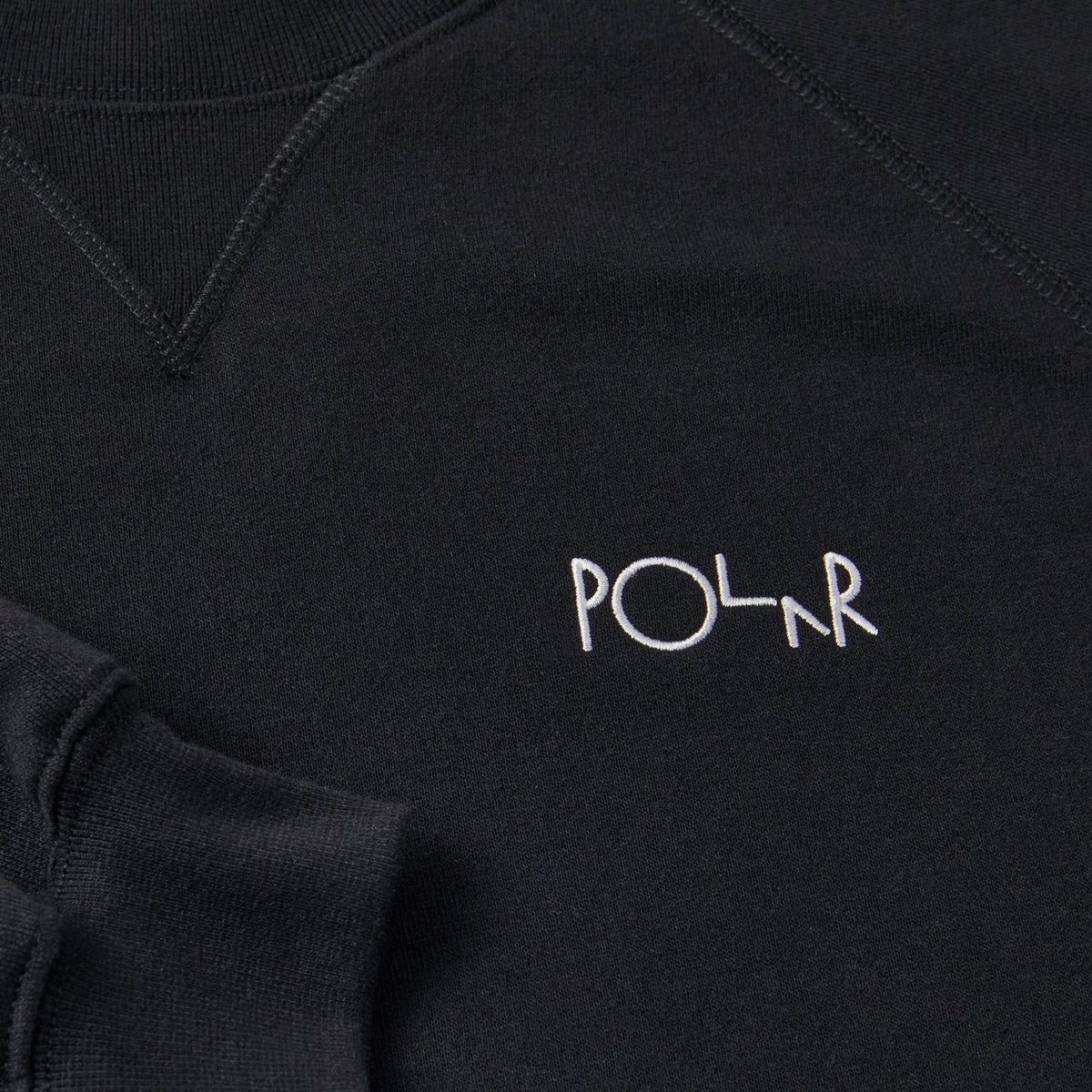 Polar Skate Co Default Crew - Black