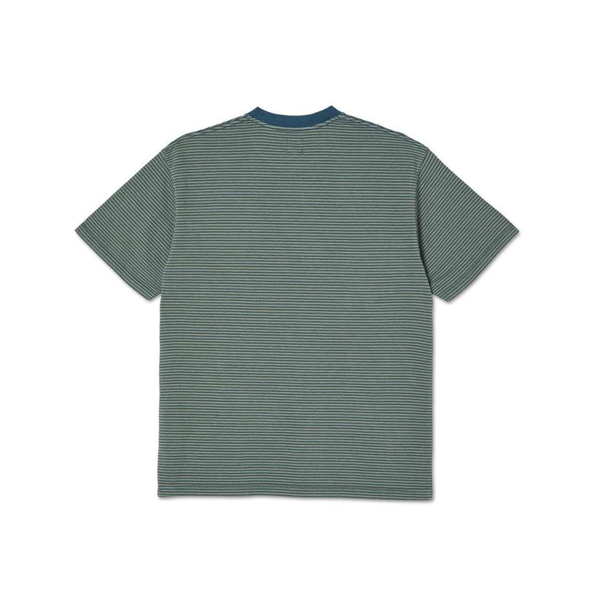 Polar Dizzy Stripe T-Shirt - Blue