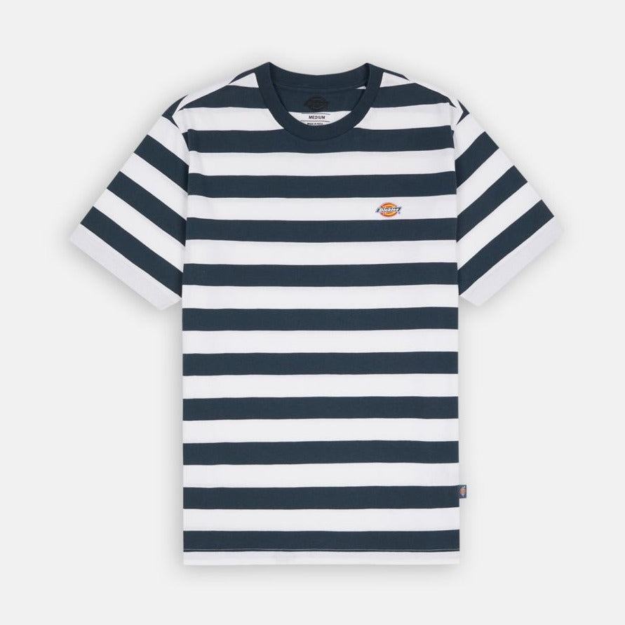 Dickies Rivergrove Stripe T-Shier - Air Force Blue