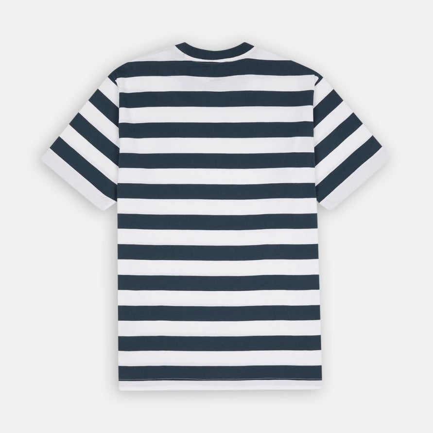 Dickies Rivergrove Stripe T-Shier - Air Force Blue