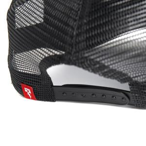 Deus Ex Machina Circle Logo Trucker - Black / White