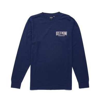 Deus Ex Machina Leader LS T-Shirt - Navy