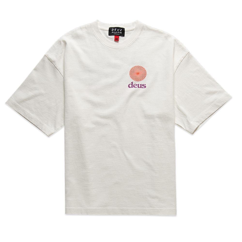 Deus Ex Machina Strata T-Shirt Vintage White