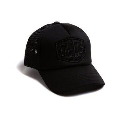 Deus Ex Machina Fleece Shield Trucker - Black