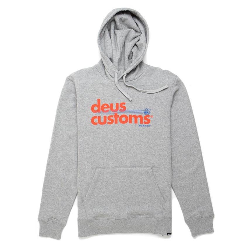Deus Ex Machina Bugs Hoodie - Grey Marl