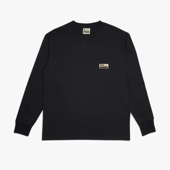 Deus Ex Machina Tango LS T-Shirt - Anthracite