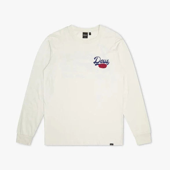 Deus Ex Machina Marigold LS T-Shirt - Vintage White