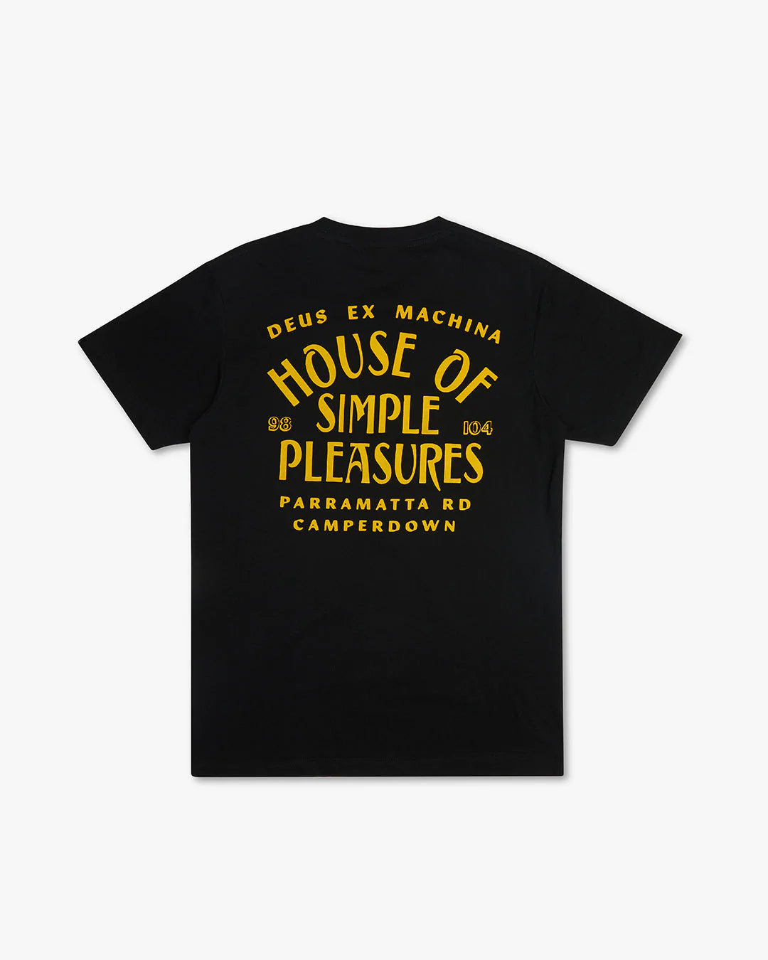 Deus Ex Machina Simplicity T-Shirt - Black