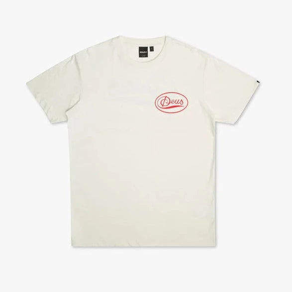 Deus Ex Machina Sparks T-Shirt - Dirty White