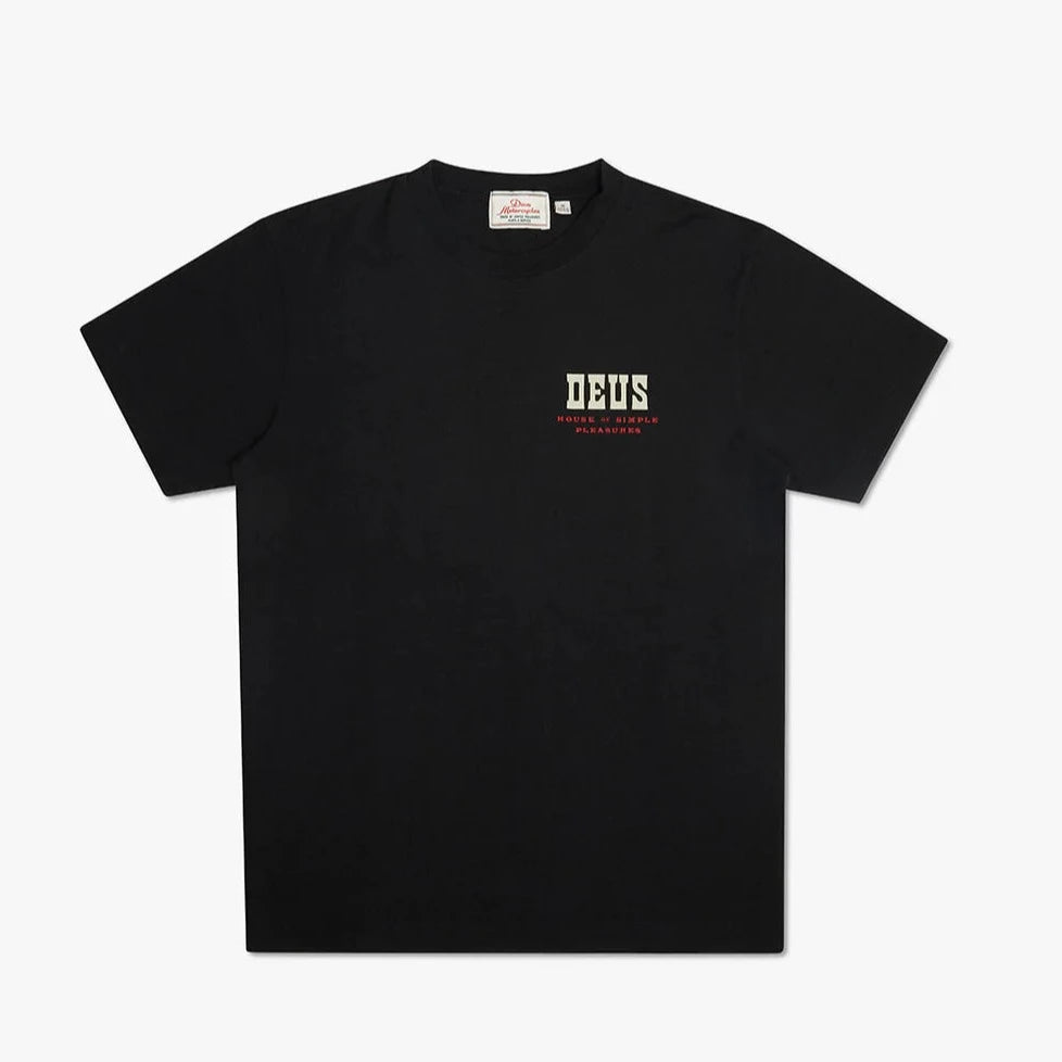 Deus Ex Machina Cyprus T-Shirt - Black
