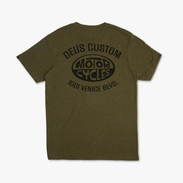 Deus Ex Machina Certain T-Shirt - Leaf Marl