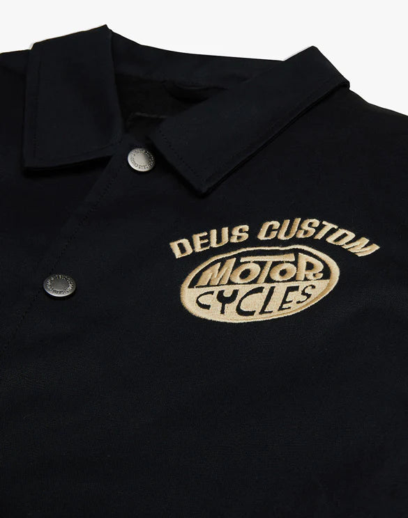 Deus Frontier Coach Jacket - Black