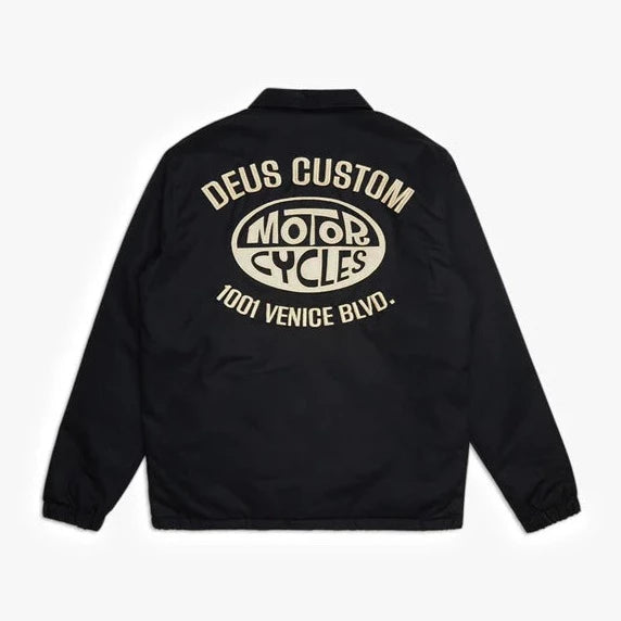 Deus Frontier Coach Jacket - Black