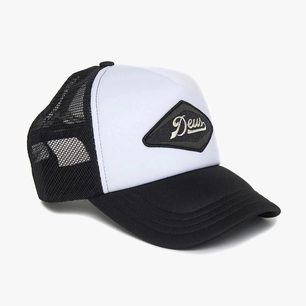 Deus Ex Machina Diamond Trucker - Black / White
