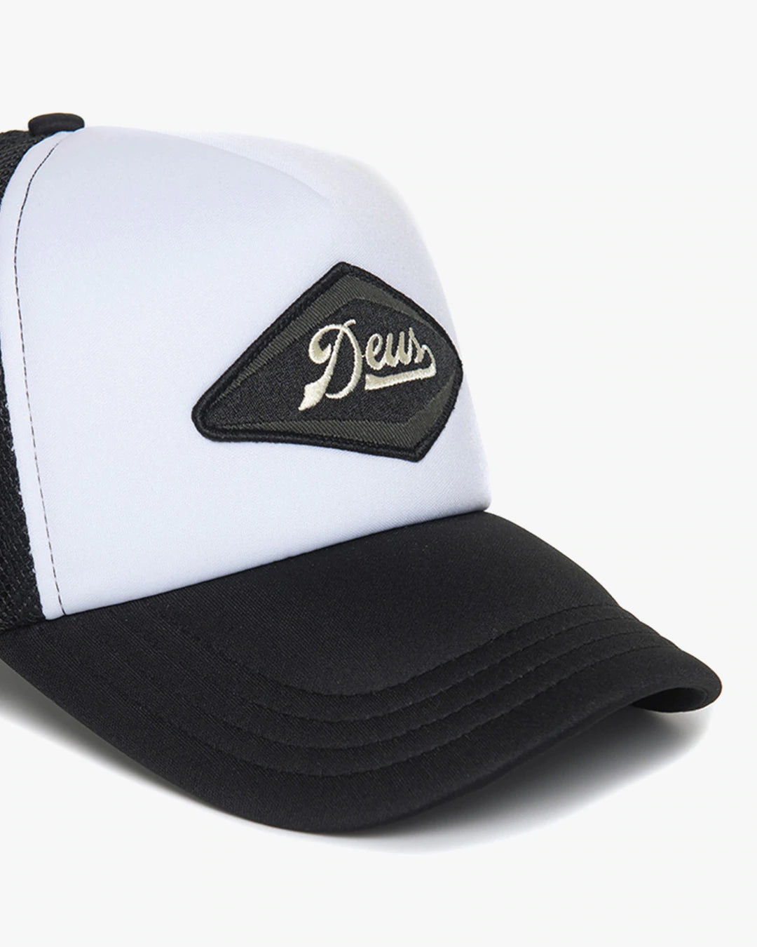 Deus Ex Machina Diamond Trucker - Black / White