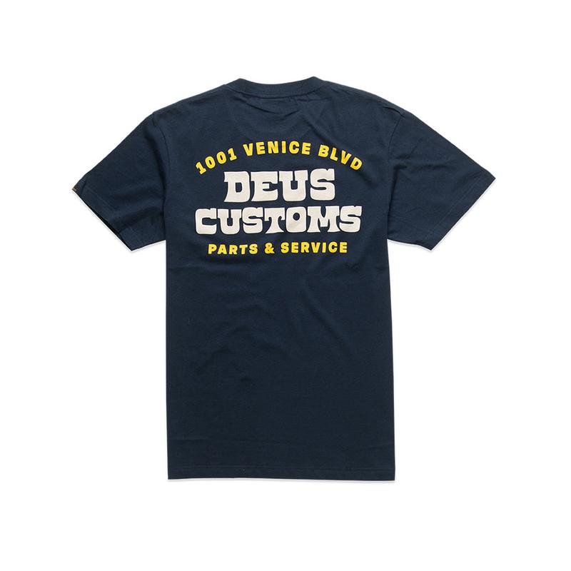 Deus Ex Machina Automatica T-Shirt - Midnight Blue