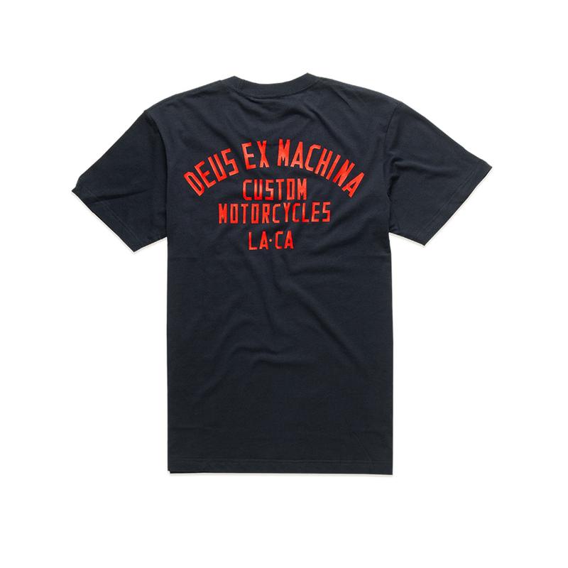 Deus Ex Machina Buffalo T-Shirt - Midnight Blue