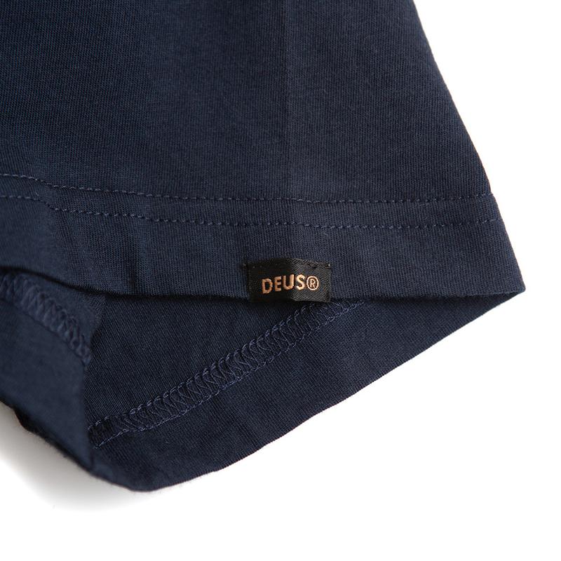 Deus Ex Machina Buffalo T-Shirt - Midnight Blue