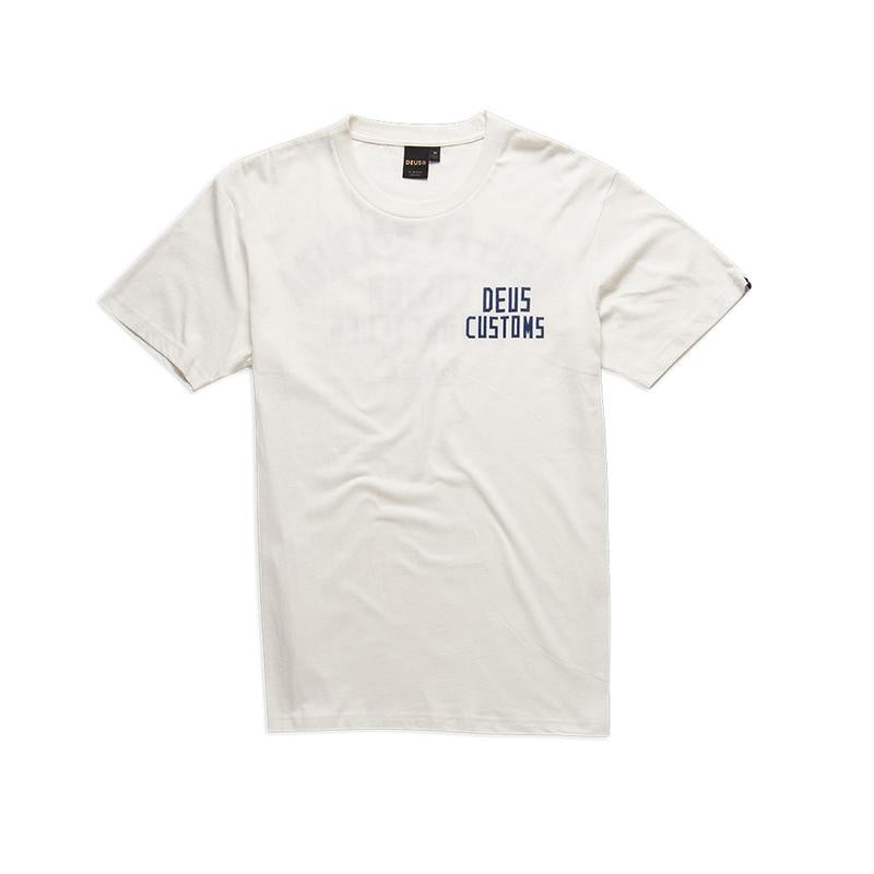 Deus Ex Machina Buffalo T-Shirt - Vintage White