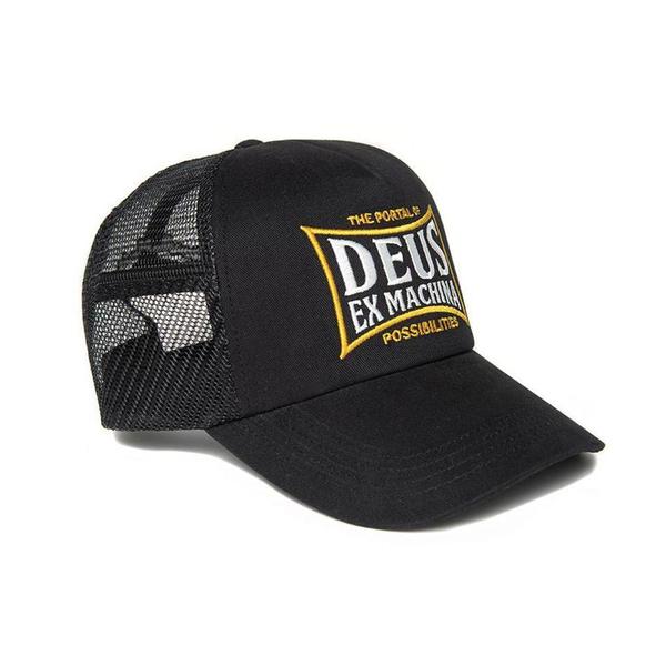 Deus Ex Machina Twinbox Trucker - Black