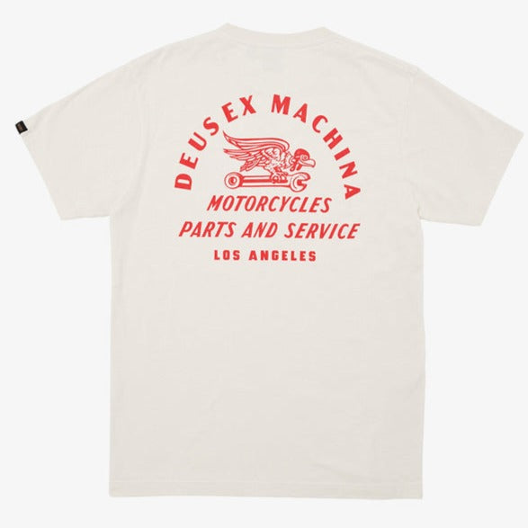 Deus Ex Machina Sparrows Plight T-Shirt - Dirty White