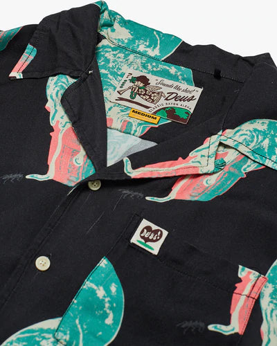 Deus Ex Machina Single Scoop Shirt - Black