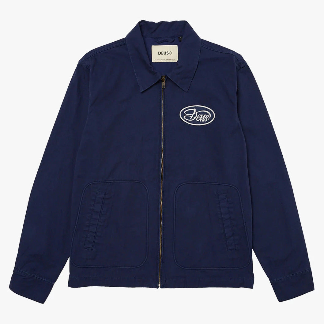 Deus Ex Machina Gulf Drizzler Jacket - Work Blue