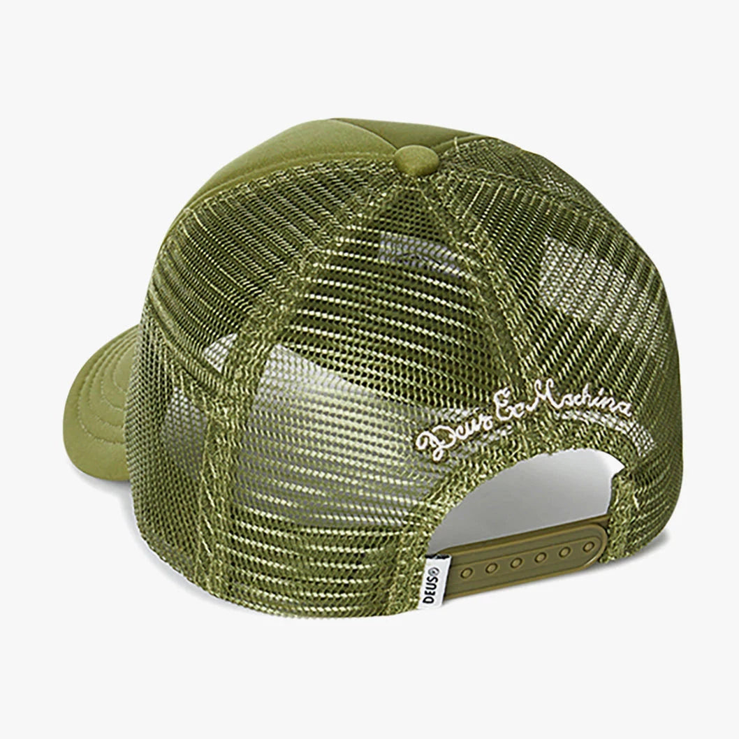 Deus Ex Machina Fortuity Trucker - Olive Green