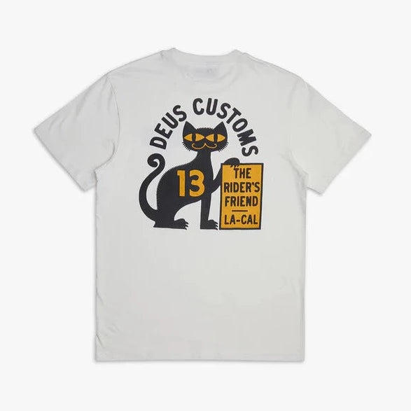 Deus Super Stitious T-Shirt - Vintage White