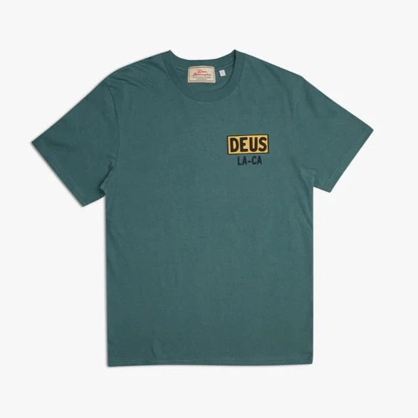 Deus Super Stitious T-Shirt - Work Green