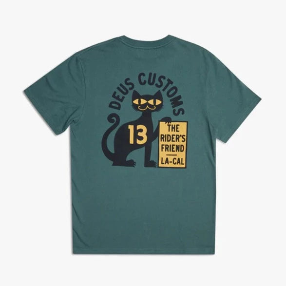 Deus Super Stitious T-Shirt - Work Green