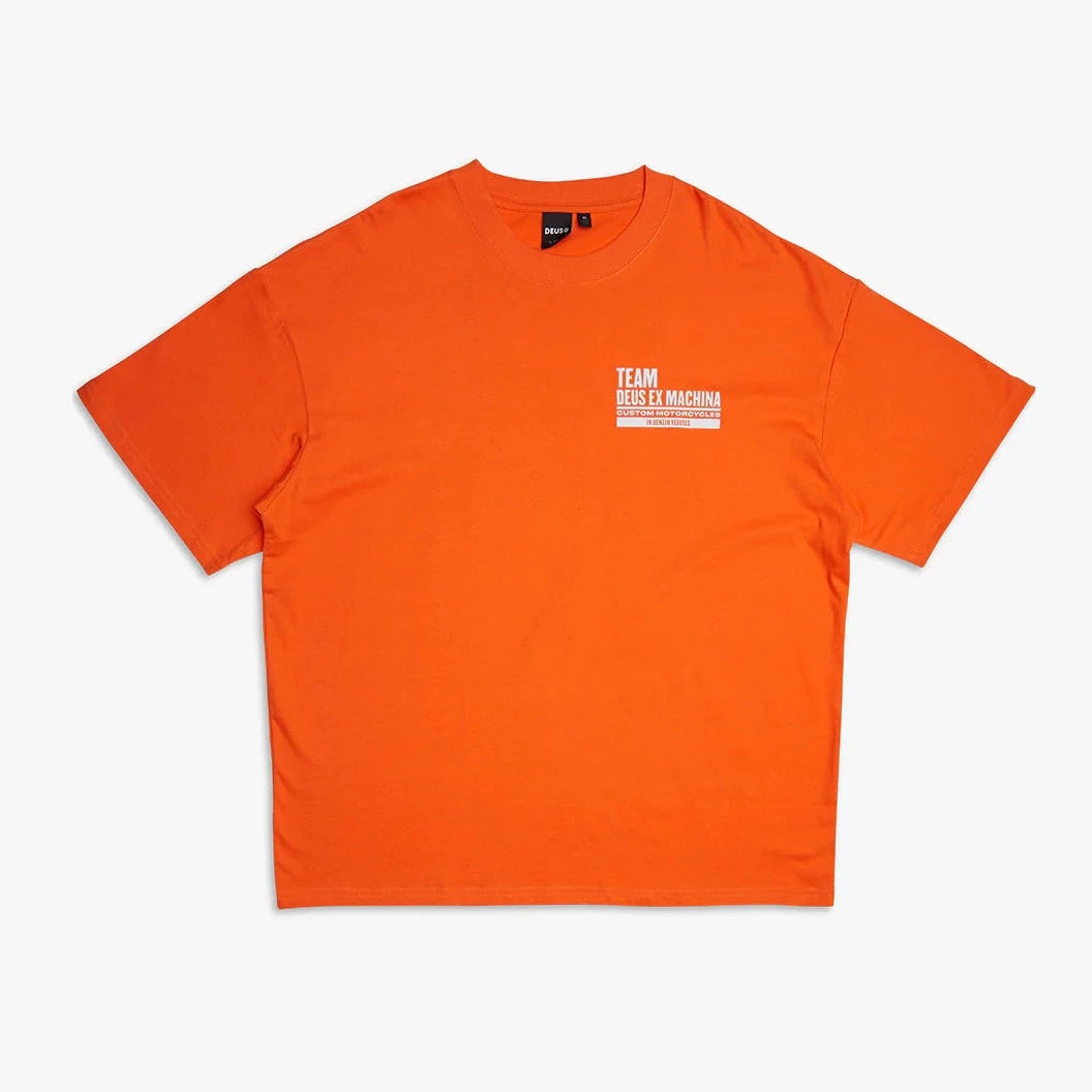 Deus Team Deus T-Shirt - Golden Poppy