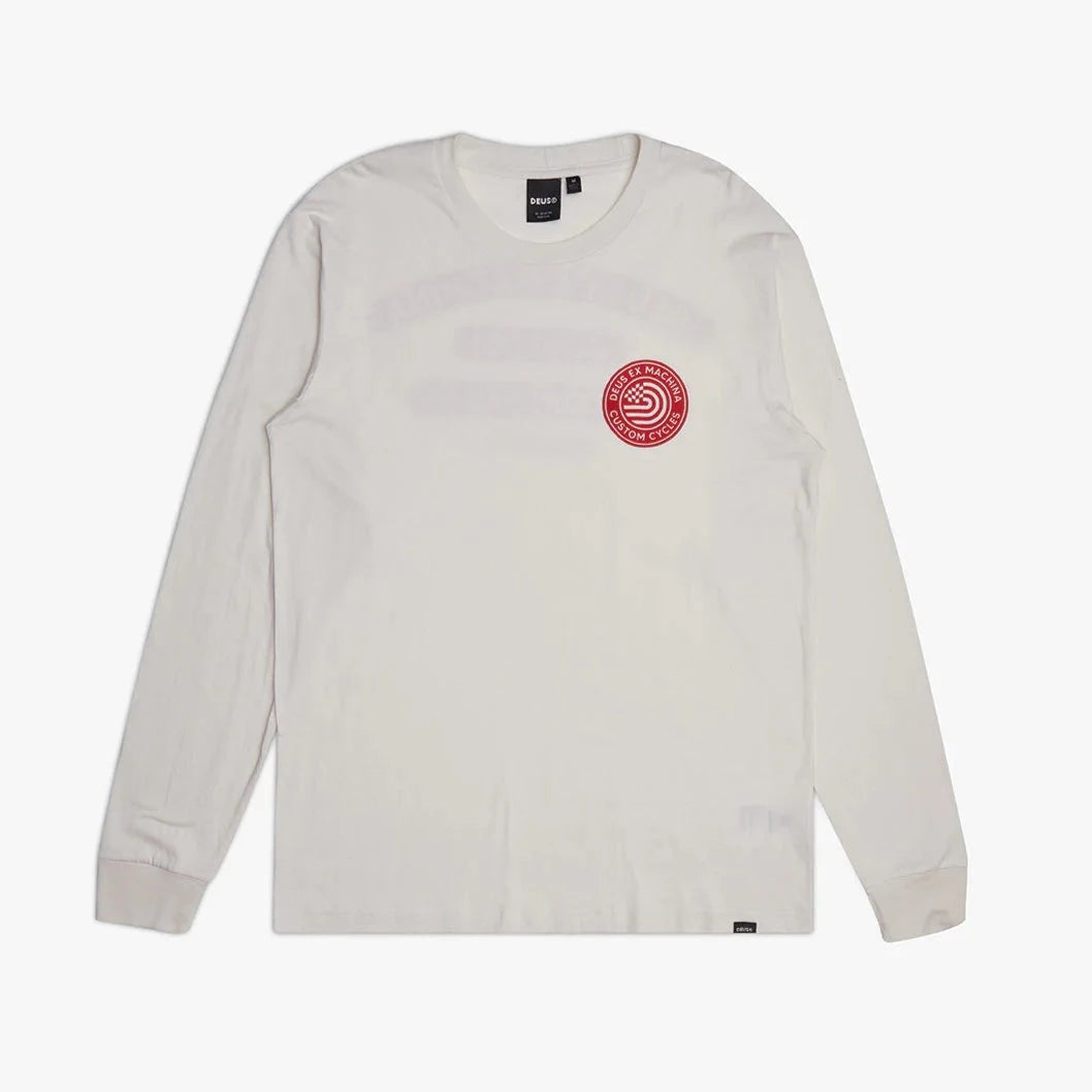 Deus Ingenue LS T-Shirt - Vintage White